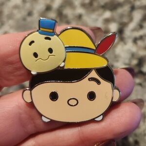 (5 For $30) Disney Pin Pinocchio Jiminy Tsum Tsum 3D From 2016 Pin